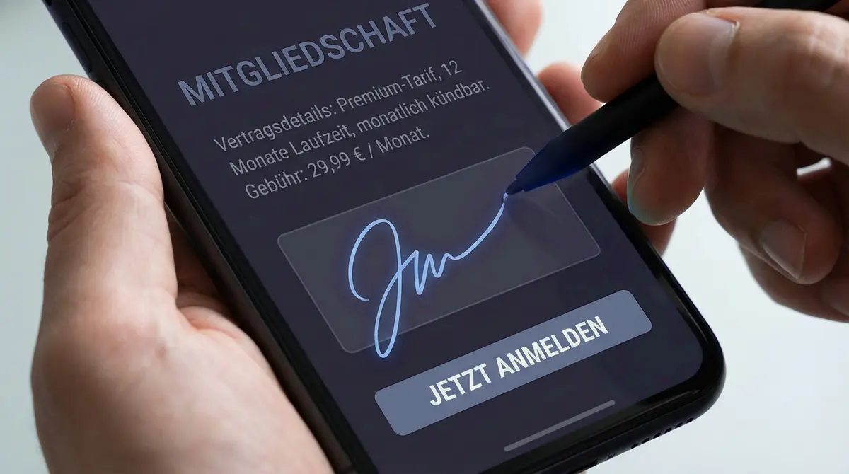 Verträge online abschließen